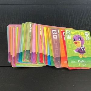 68 Animal Crossing Amiibo cards (Series 1,2,& 3)